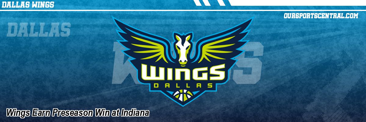 Wings Earn Preseason Win at Indiana