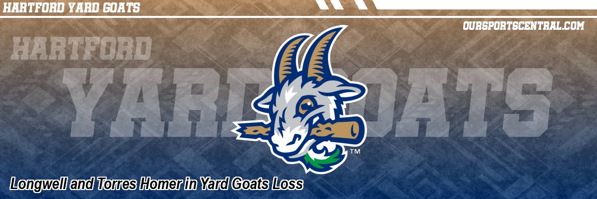 Longwell and Torres Homer in Yard Goats Loss