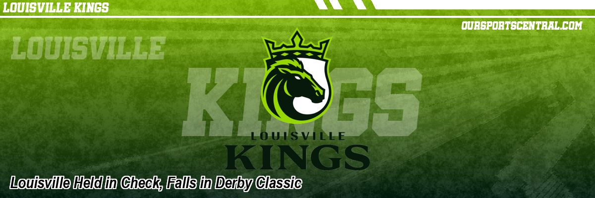 Louisville Held in Check, Falls in Derby Classic