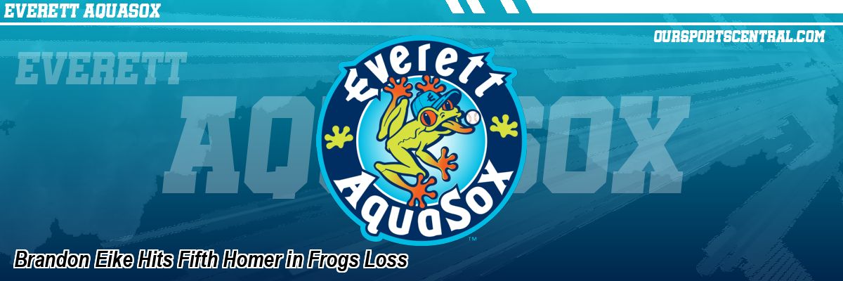 Brandon Eike Hits Fifth Homer in Frogs Loss