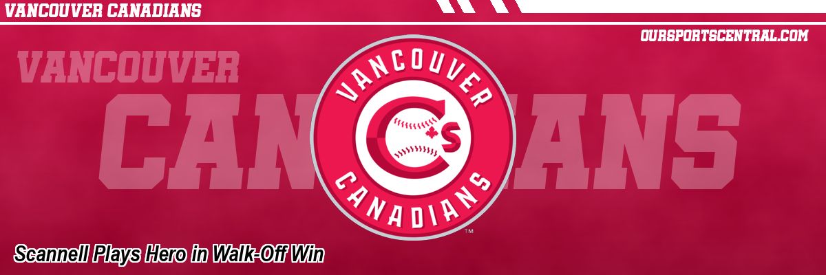 Scannell Plays Hero in Walk-Off Win