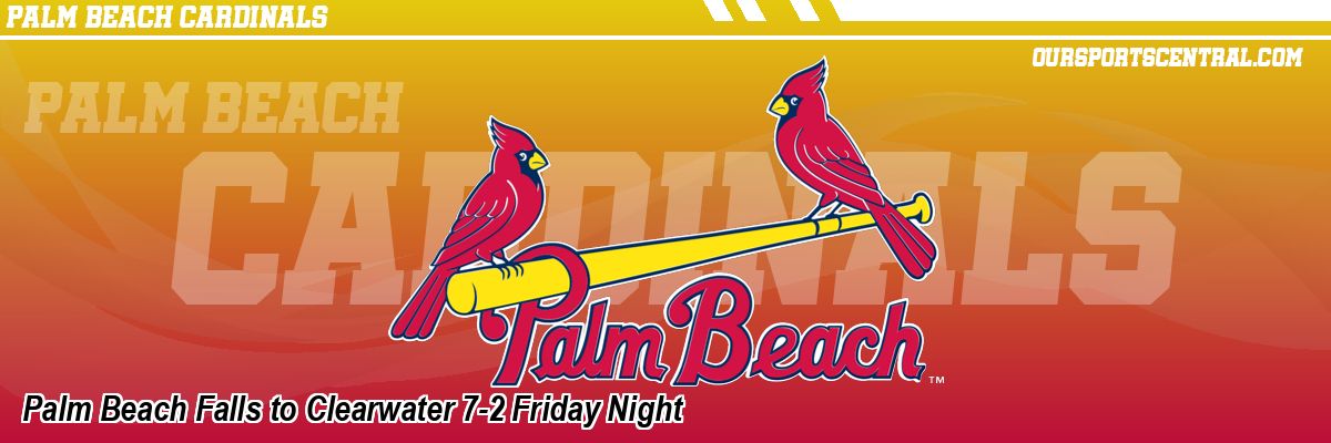 Palm Beach Falls to Clearwater 7-2 Friday Night