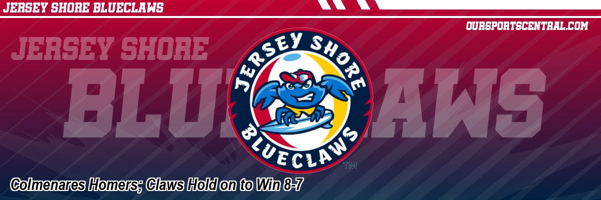 Colmenares Homers; Claws Hold on to Win 8-7