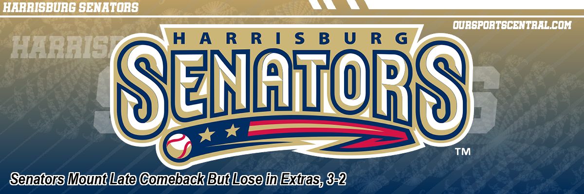 Senators Mount Late Comeback But Lose in Extras, 3-2