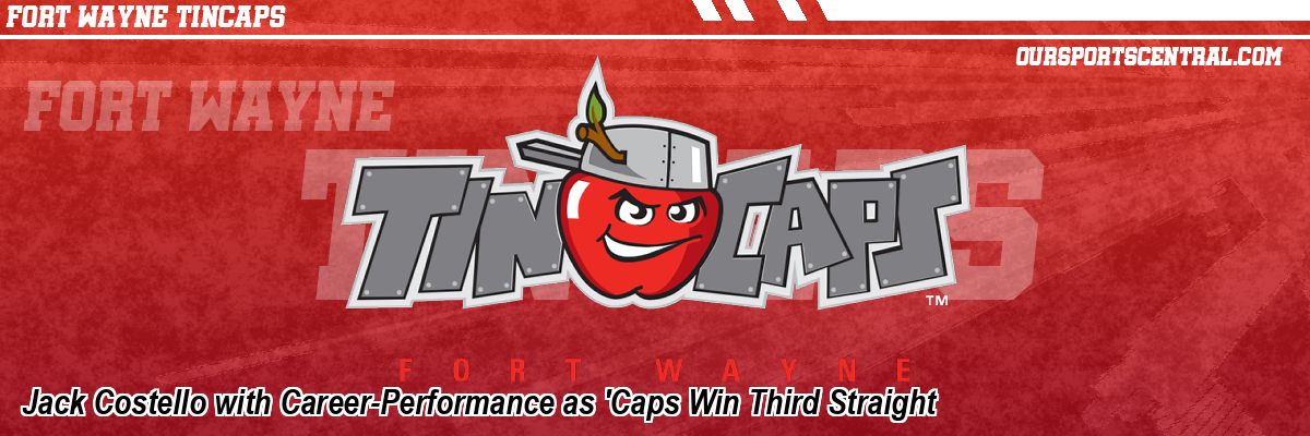Jack Costello with Career-Performance as 'Caps Win Third Straight