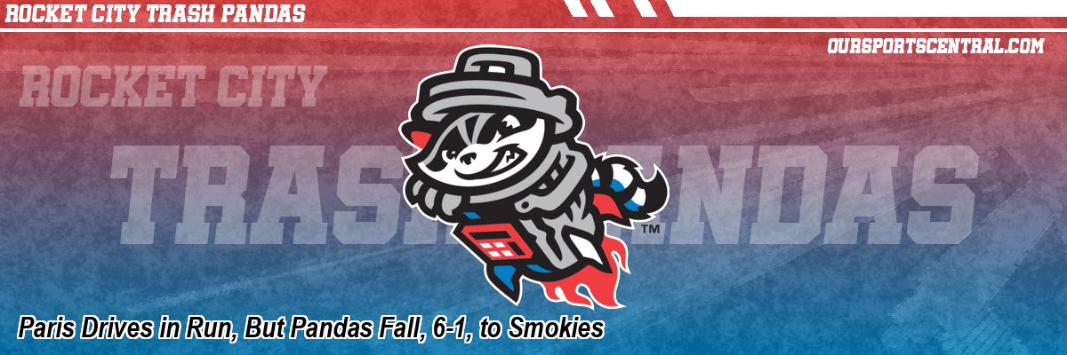 Paris Drives in Run, But Pandas Fall, 6-1, to Smokies