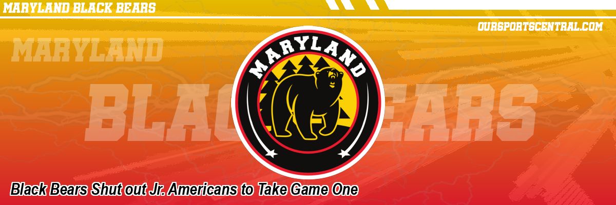 Black Bears Shut out Jr. Americans to Take Game One