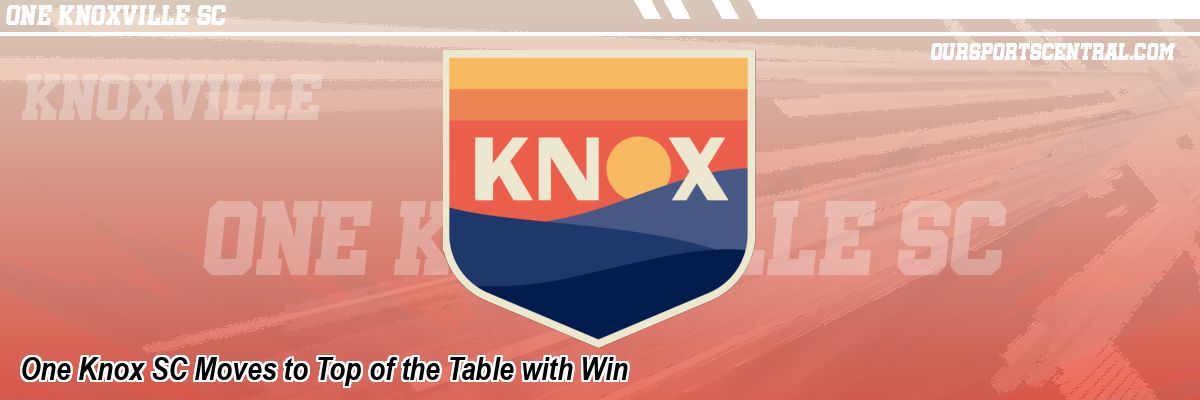 One Knox SC Moves to Top of the Table with Win