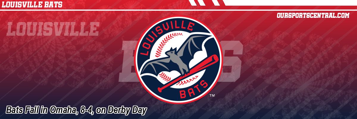 Bats Fall in Omaha, 8-4, on Derby Day