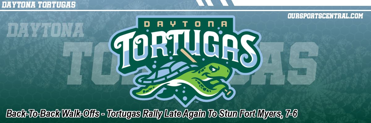 Back-To-Back Walk-Offs - Tortugas Rally Late Again To Stun Fort Myers, 7-6