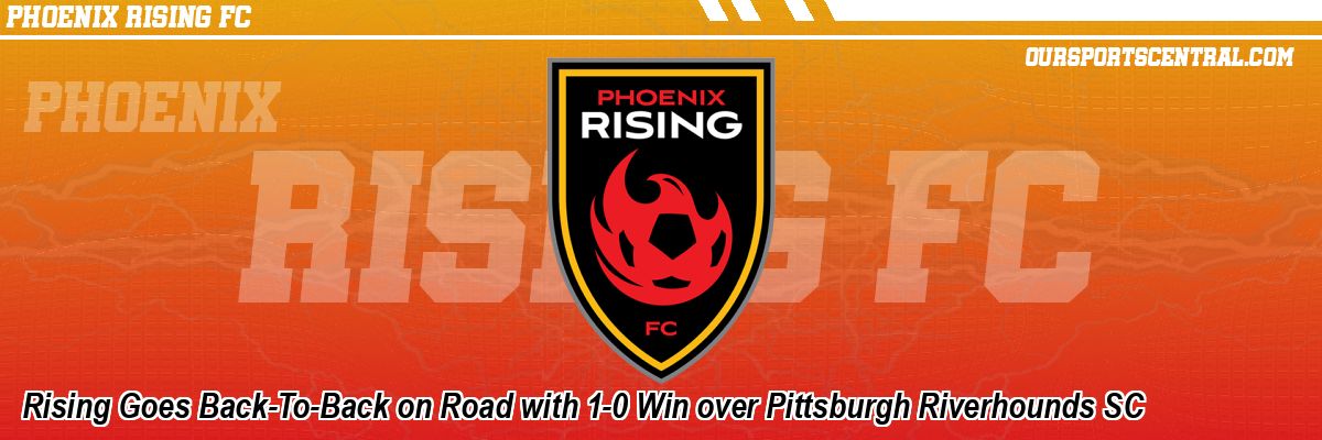 Rising Goes Back-To-Back on Road with 1-0 Win over Pittsburgh Riverhounds SC