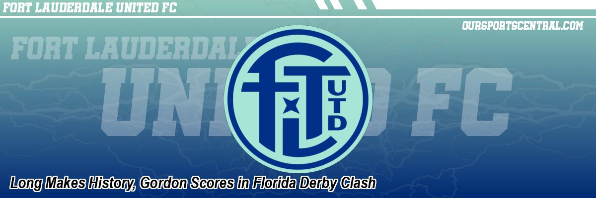 Long Makes History, Gordon Scores in Florida Derby Clash
