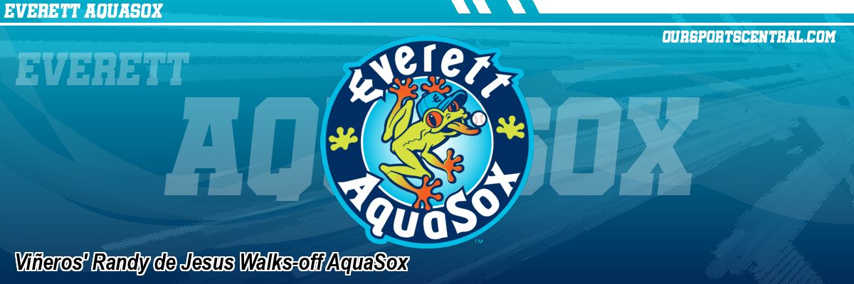 Viñeros' Randy de Jesus Walks-off AquaSox