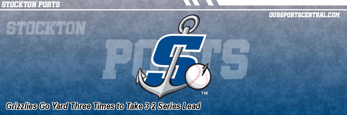 Grizzlies Go Yard Three Times to Take 3-2 Series Lead