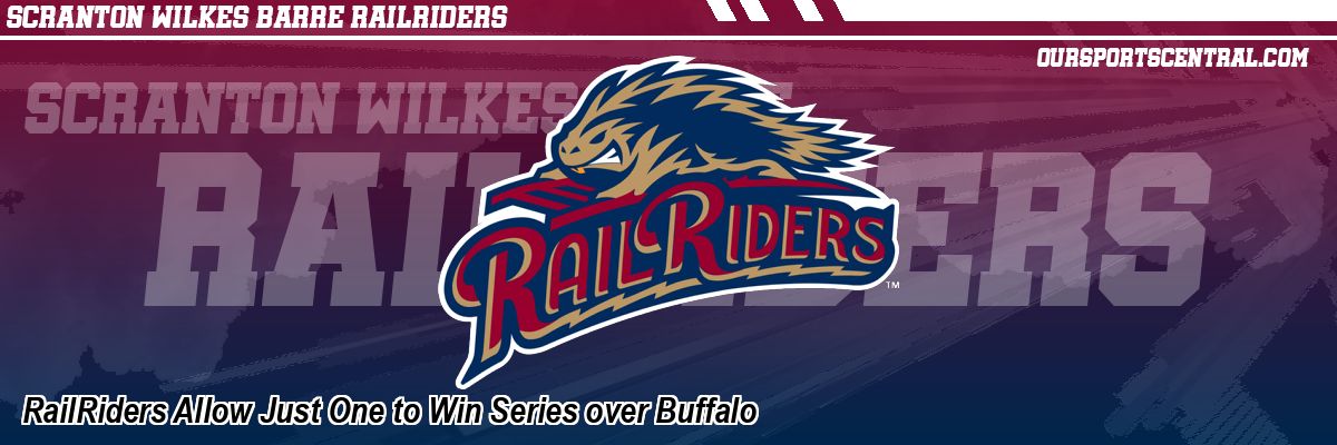 RailRiders Allow Just One to Win Series over Buffalo