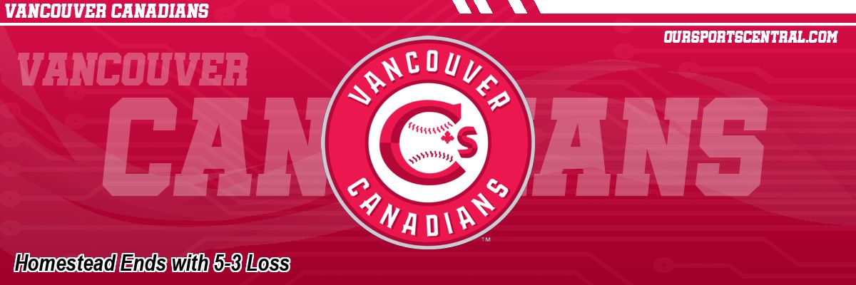 Homestead Ends with 5-3 Loss