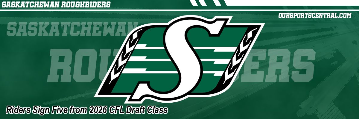 Riders Sign Five from 2026 CFL Draft Class