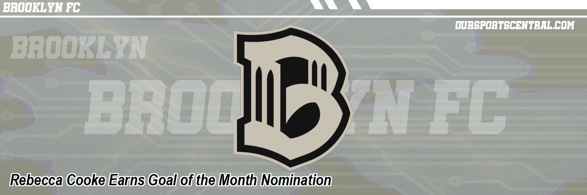 Rebecca Cooke Earns Goal of the Month Nomination