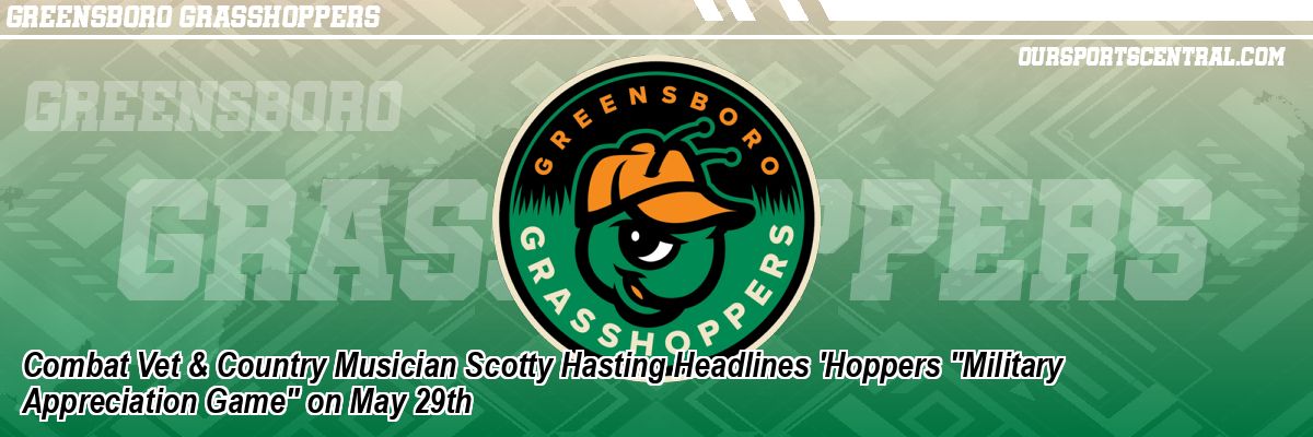 Combat Vet & Country Musician Scotty Hasting Headlines 'Hoppers 