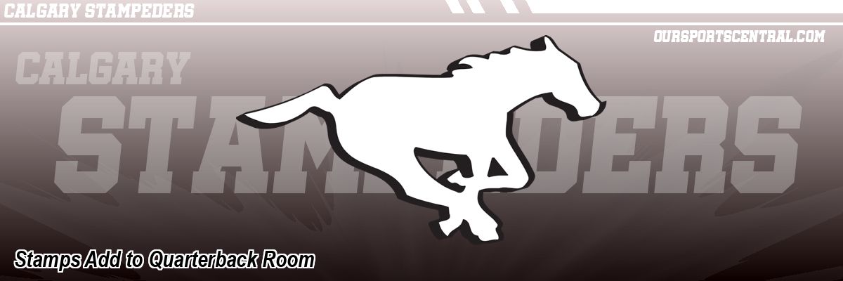 Stamps Add to Quarterback Room