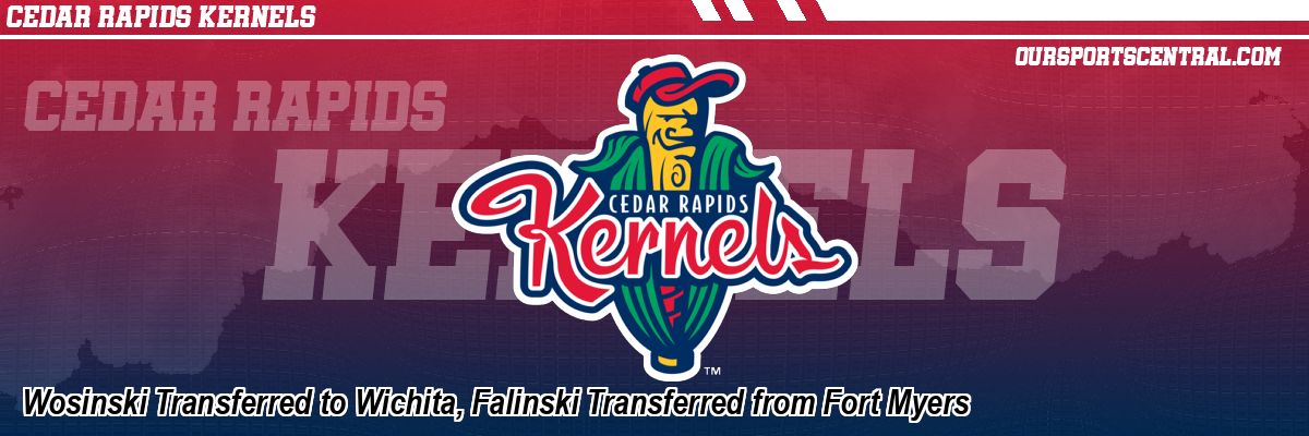 Wosinski Transferred to Wichita, Falinski Transferred from Fort Myers