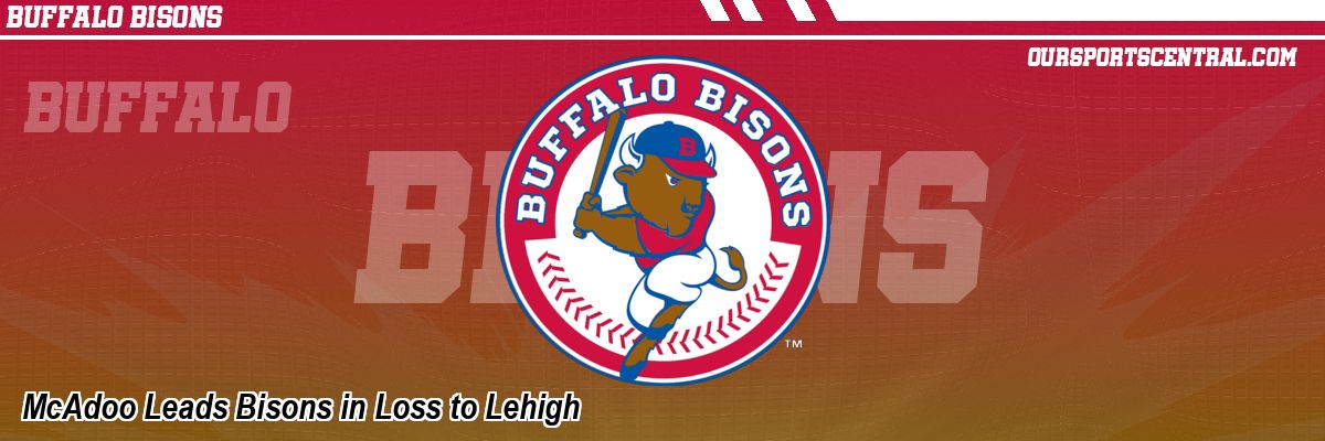 McAdoo Leads Bisons in Loss to Lehigh