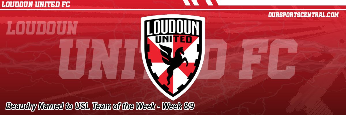 Beaudry Named to USL Team of the Week - Week 8/9