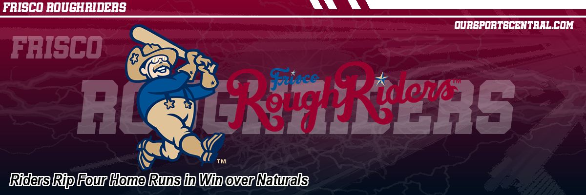 Riders Rip Four Home Runs in Win over Naturals