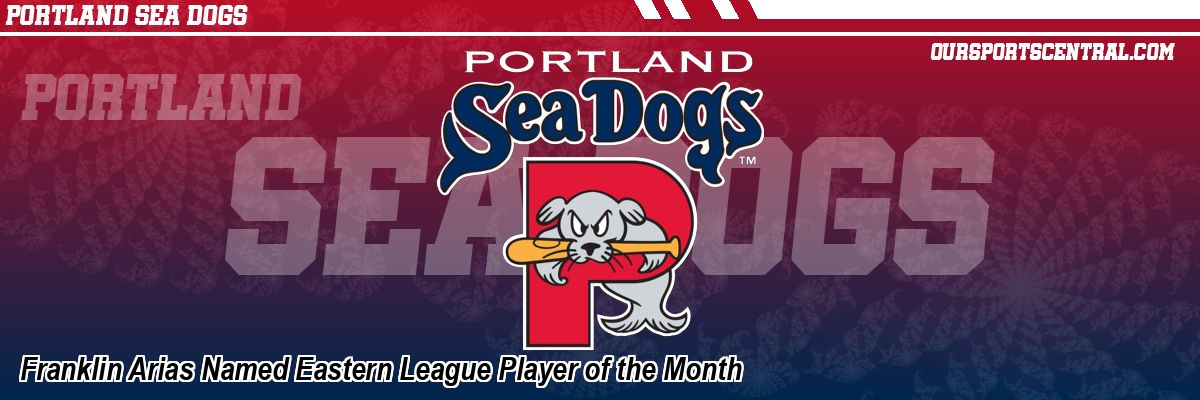 Franklin Arias Named Eastern League Player of the Month