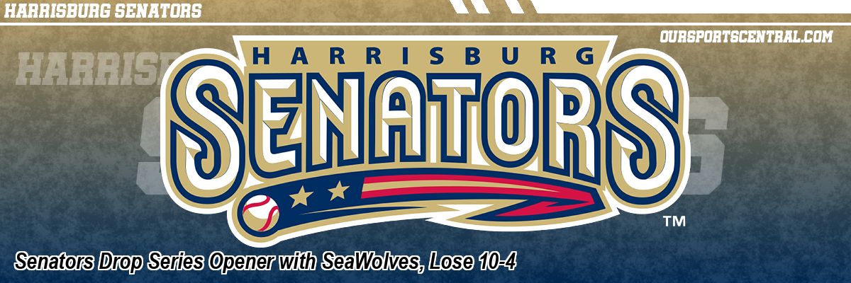 Senators Drop Series Opener with SeaWolves, Lose 10-4