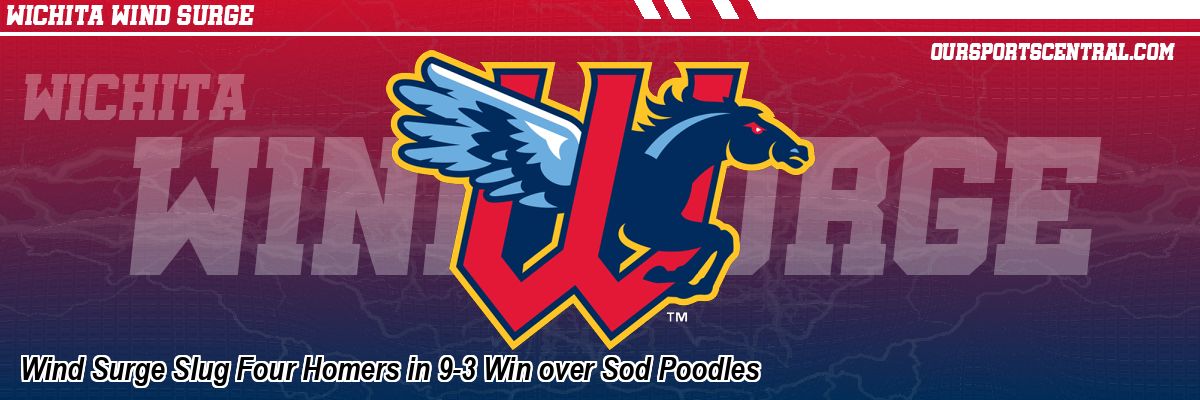 Wind Surge Slug Four Homers in 9-3 Win over Sod Poodles