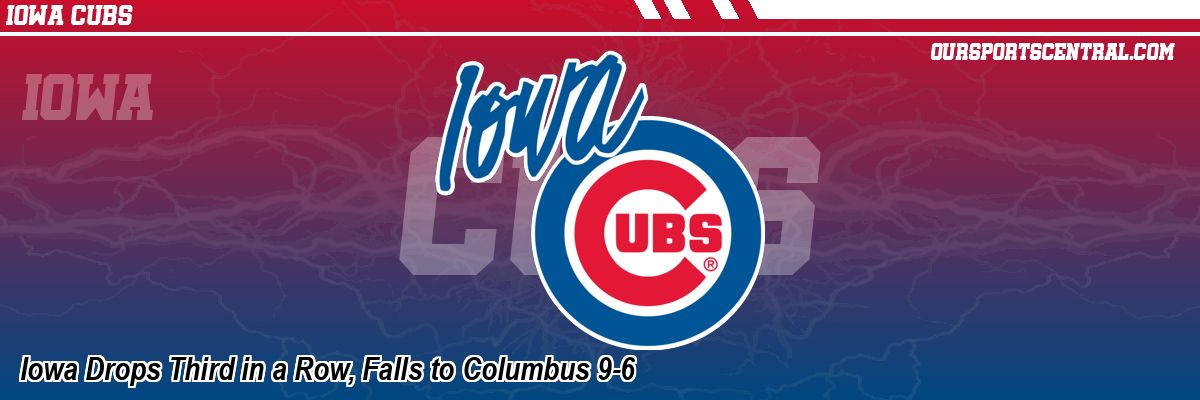 Iowa Drops Third in a Row, Falls to Columbus 9-6