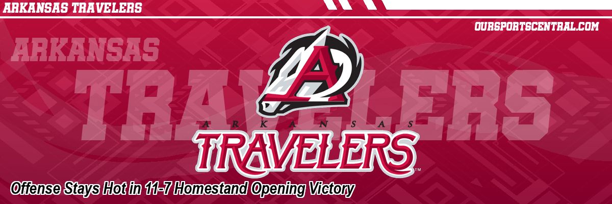 Offense Stays Hot in 11-7 Homestand Opening Victory