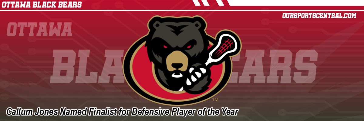 Callum Jones Named Finalist for Defensive Player of the Year