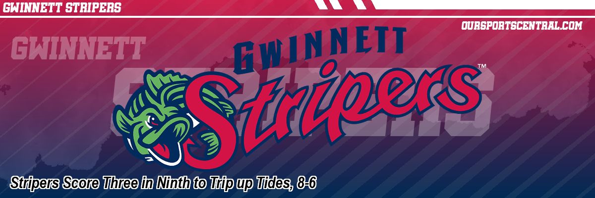 Stripers Score Three in Ninth to Trip up Tides, 8-6