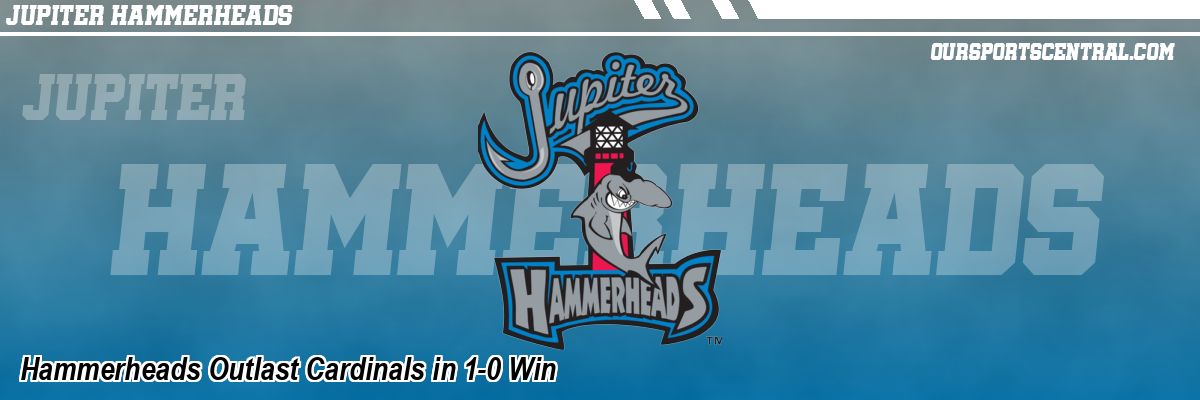 Hammerheads Outlast Cardinals in 1-0 Win