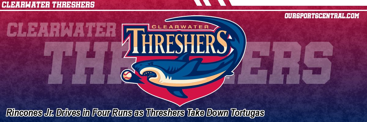 Rincones Jr. Drives in Four Runs as Threshers Take Down Tortugas