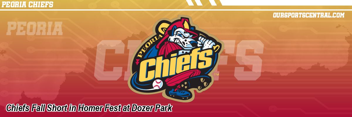 Chiefs Fall Short in Homer Fest at Dozer Park