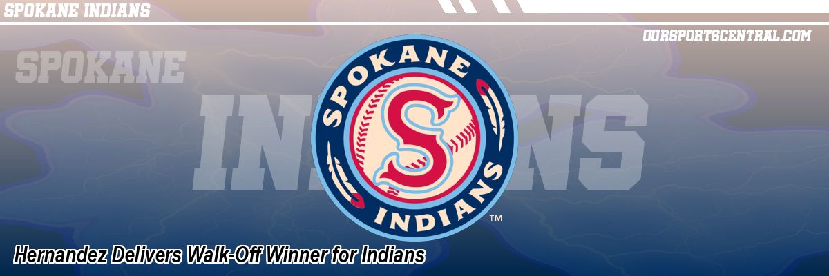 Hernandez Delivers Walk-Off Winner for Indians