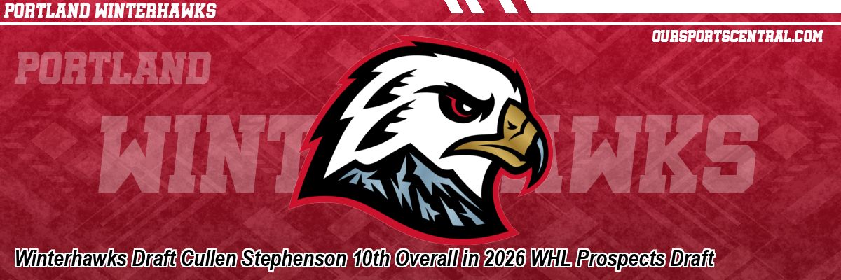 Winterhawks Draft Cullen Stephenson 10th Overall in 2026 WHL Prospects Draft