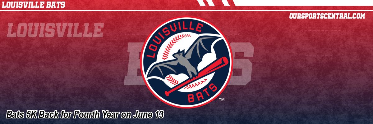 Bats 5K Back for Fourth Year on June 13