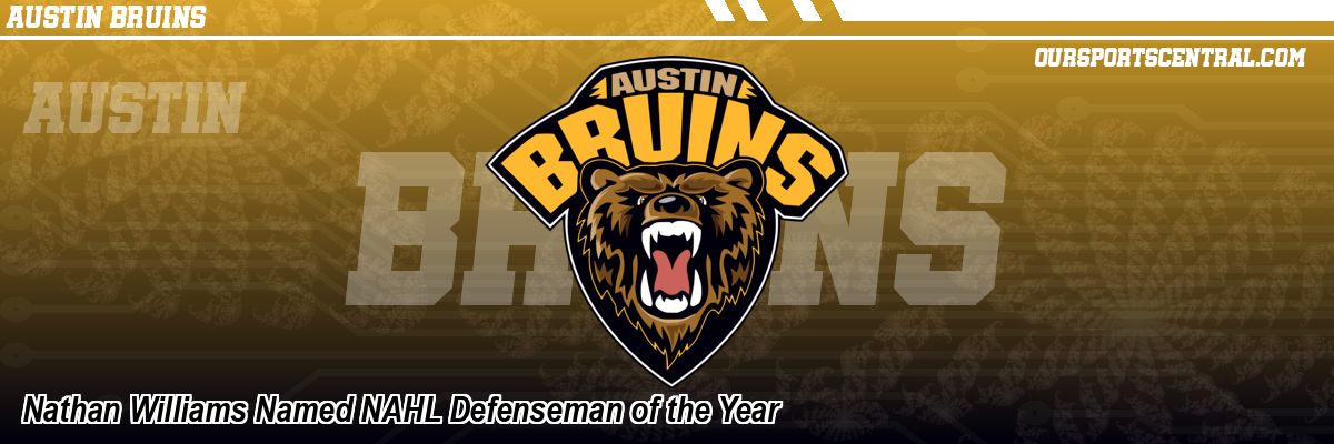 Nathan Williams Named NAHL Defenseman of the Year
