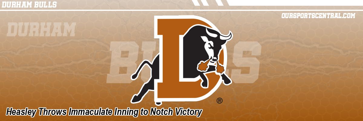 Heasley Throws Immaculate Inning to Notch Victory