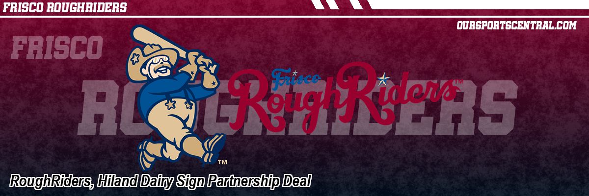 RoughRiders, Hiland Dairy Sign Partnership Deal