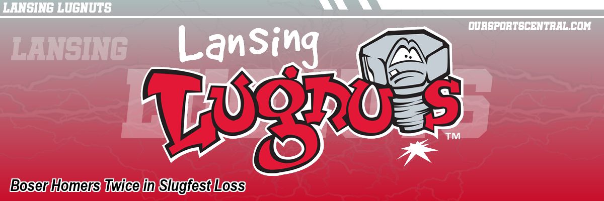 Boser Homers Twice in Slugfest Loss