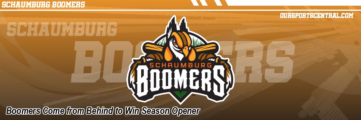 Boomers Come from Behind to Win Season Opener