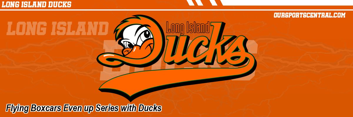 Flying Boxcars Even up Series with Ducks