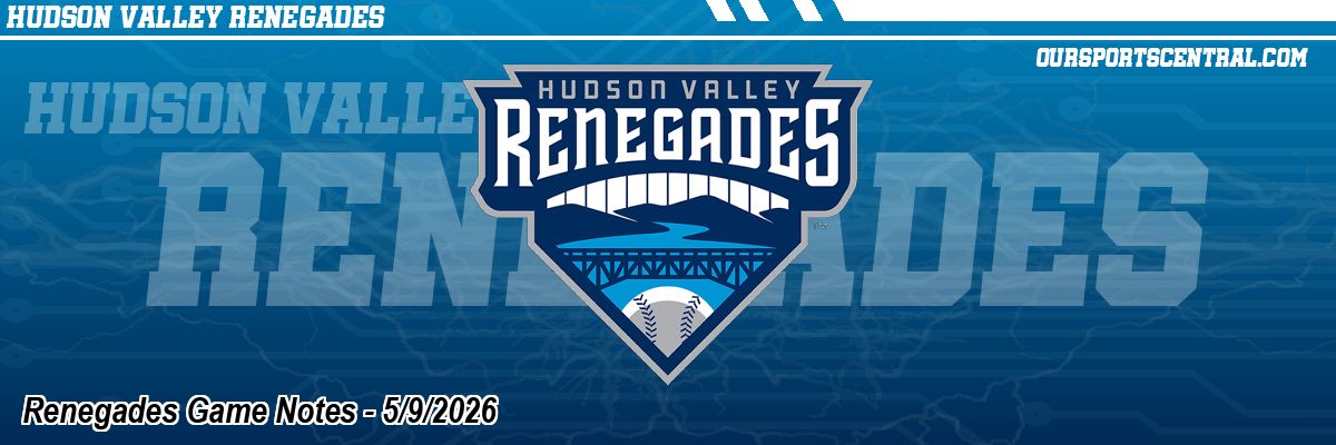 Renegades Game Notes - 5/9/2026