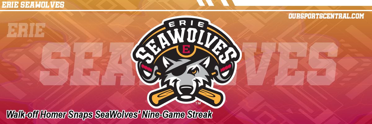Walk-off Homer Snaps SeaWolves' Nine-Game Streak
