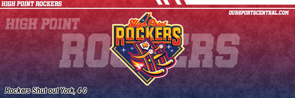 Rockers Shut out York, 4-0